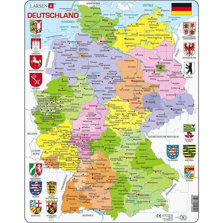 Produktbild Larsen Deutschland Politisch (70 Teile)
