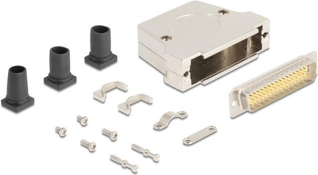 Image du produit Delock Boîtier métallique Sub-D à 50 broches avec connecteur