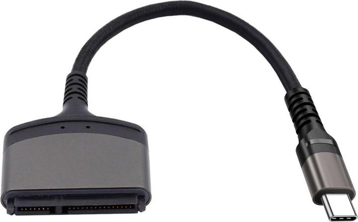 Actual product image Ueli Express SATA to USB-C adapter 5Gbps 22-pin for hard drives (5 W)