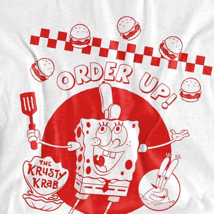 Immagine prodotto Spongebob Squarepants Order Up! Maglietta Uomo (4XL)