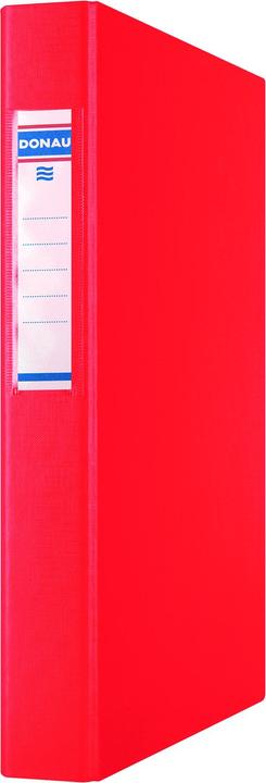 Actual product image Donau Ring binder, pp, a4/4r/25mm, red