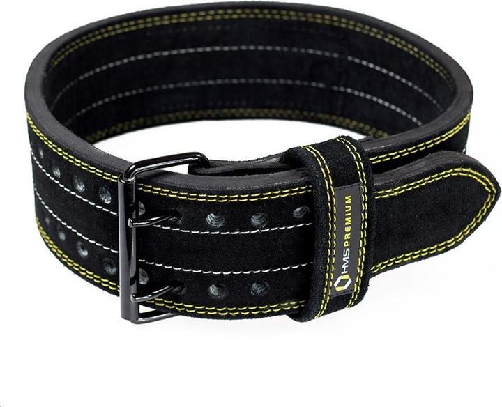 Actual product image HMS Pa3558 Black Size M. L Strength Training Belt Premium