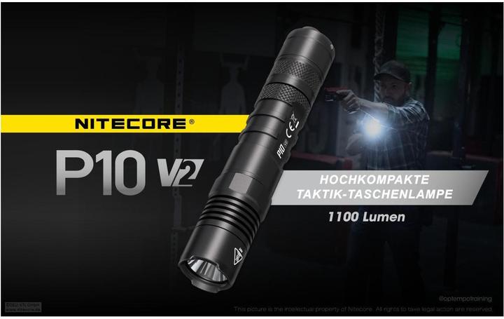Actual product image Nitecore P10 V2 (14.90 cm, 1100 lm)