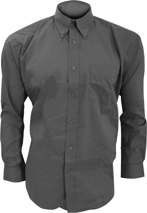 Kustom Kit Corporate Oxford Hemd Langarm (48)