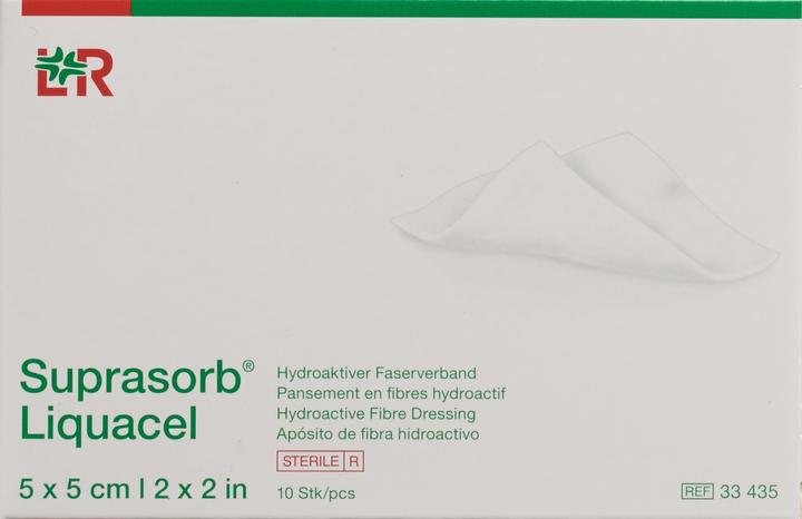Actual product image Suprasorb Liquacel 5x5cm (10 x)