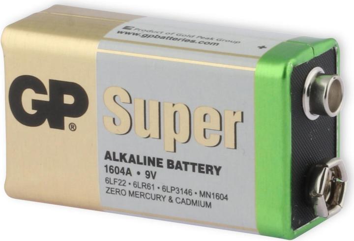 Immagine prodotto GP Batteries Batteria 9 V Batterie super alcaline 9V, 8er (1 pz., 9V Block)