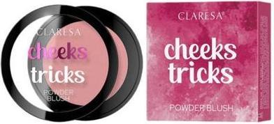 Actual product image Claresa Cheeks Tricks Blush 02 Wonder 4G (02 Wonder 4G)