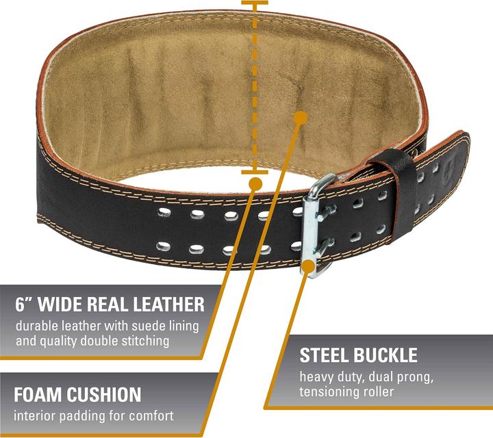 Actual product image Harbinger Gewichthebergürtel mit Ultraschaumkern