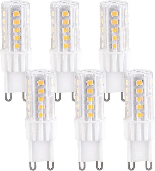 Produktbild Luminea 12er-Set LED-Stiftsockellampen, G9 (G9, 4.50 W, 480 lm, 12 x, F)