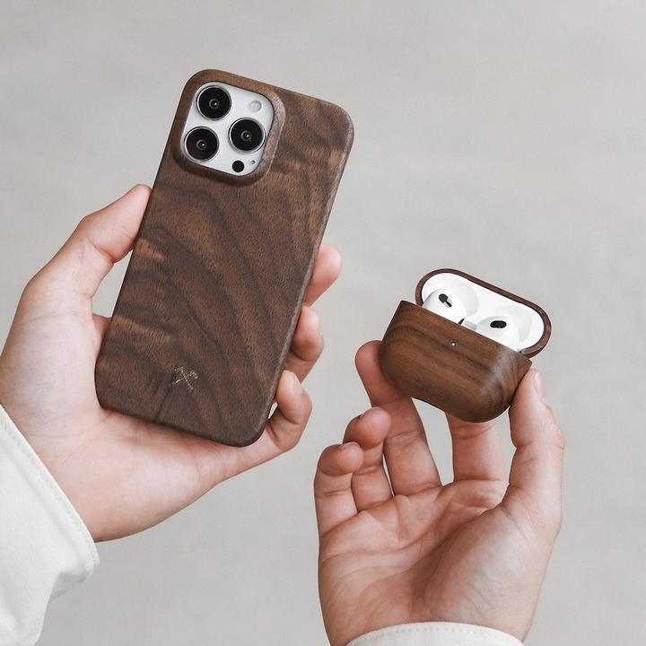 Image du produit Woodcessories AirPods Case Wood (Manchon pour casque d'écoute)