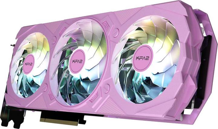 Image du produit KFA2 PCIe GeForce RTX™ 4070 Super EX GAMER Pink 1-Click OC 12GB GDDR6X 192-bit DP*3/HDMI DLSS 3 (12 Go)