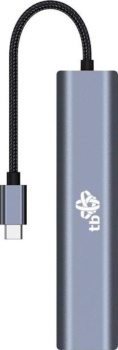 Produktbild Lenovo Adapter HUB USB C 6in1 - HDMI, USBx3, PD, RJ-45 (USB-C, 6 Ports)