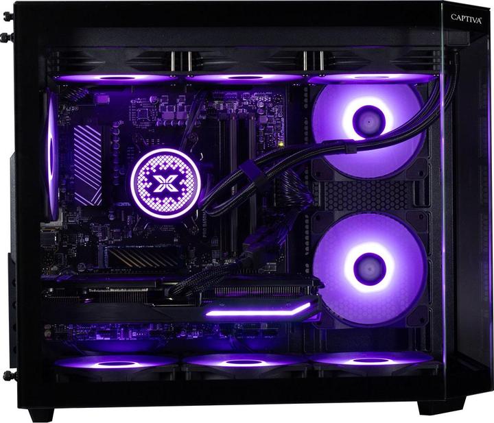Actual product image Captiva Highend Gaming R89-773 Ryzen 7 RTX 5070 Ti (AMD Ryzen 7 5700X, 32.77 GB, 1000 GB, GeForce RTX 5070 Ti)