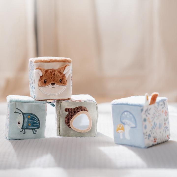 Produktbild Little Dutch Stoffwürfel Set Forest Friends