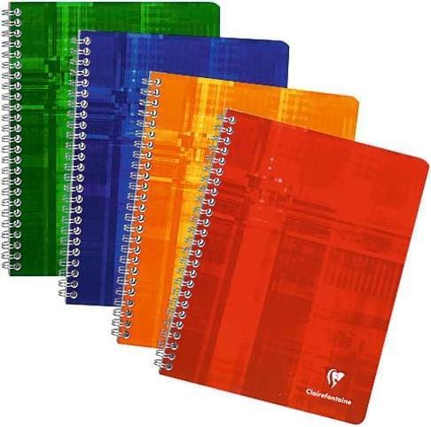 Actual product image Clairefontaine Spiral notebook (A4, Lined, Hardcover)