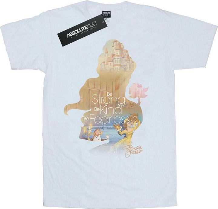 Disney Princess Belle Filled Silhouette TShirt (XXL)