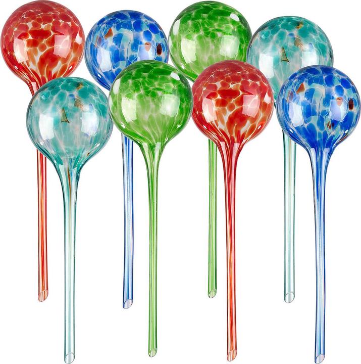 Produktbild Royal Gardineer 2er -Set Giessfrei-Bewässerungs-Kugeln aus Glas (Bewässerungskugeln)