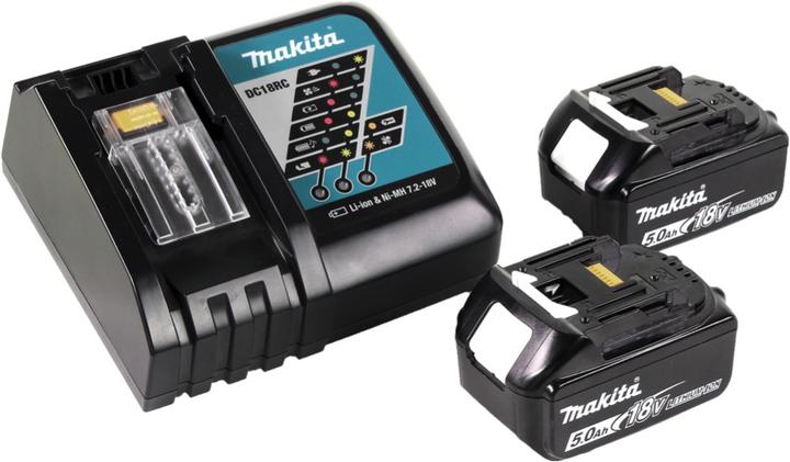 Produktbild Makita DTW 181 RTJ Akku Schlagschrauber 18V 1/2" Brushless + Makpac + 2x Akku 5,0Ah + 1x Ladegerät (Akkubetrieb)