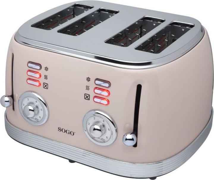 Image du produit Sogo Grille-pain 4 disques Eternal Retro