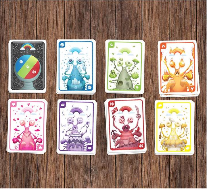 Actual product image Asmodée Mantis card game