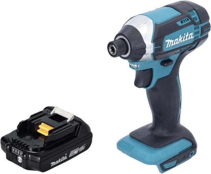 Immagine prodotto Makita DTD 152 Avvitatore ad impulsi a batteria 18V + 1x Batteria BL 1820 2,0 Ah - senza caricabatte (Batteria ricaricabile)