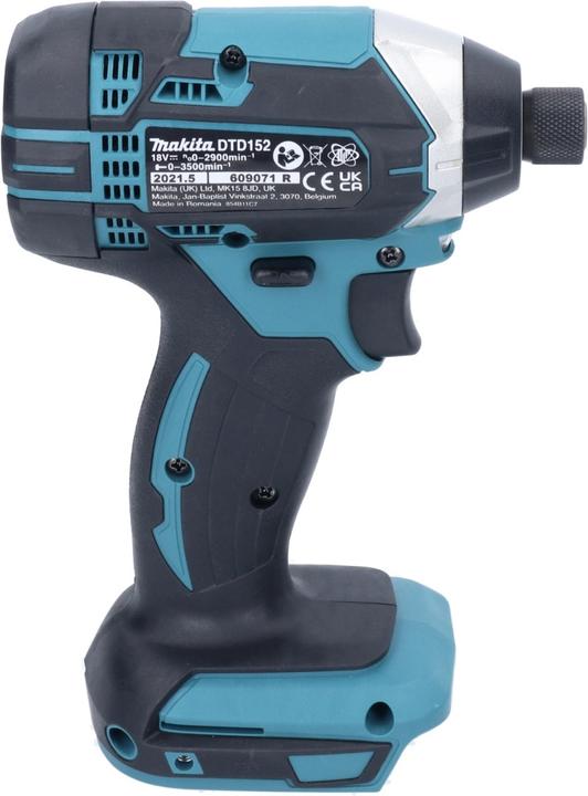 Immagine prodotto Makita DTD 152 Avvitatore ad impulsi a batteria 18V + 1x Batteria BL 1820 2,0 Ah - senza caricabatte (Batteria ricaricabile)