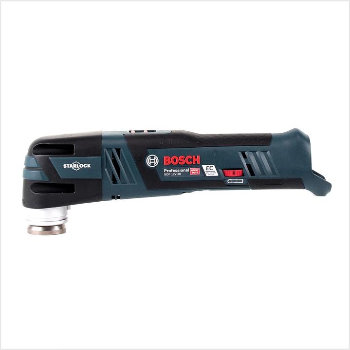 Actual product image Bosch Professional GOP 12V-28 Cordless Brushless Multi-Cutter with StarlockPlus + 1x Battery GBA 3.0