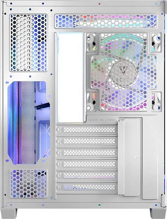 Actual product image Modecom Obudowa Volcano Panorama Apex ARGB 7F biała (AT-PANORAMA-7F-ARGB-20-000000-0002) (mATX, ITX, ATX)