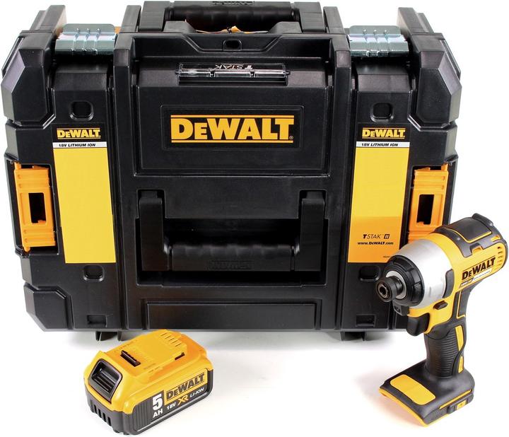 Image du produit DeWalt DCF 787 18 V Brushless Boulonneuse à chocs sans fil + Boîtier TSTAK II + 1x Batterie 5,0 Ah - (Fonctionnement sur batterie)