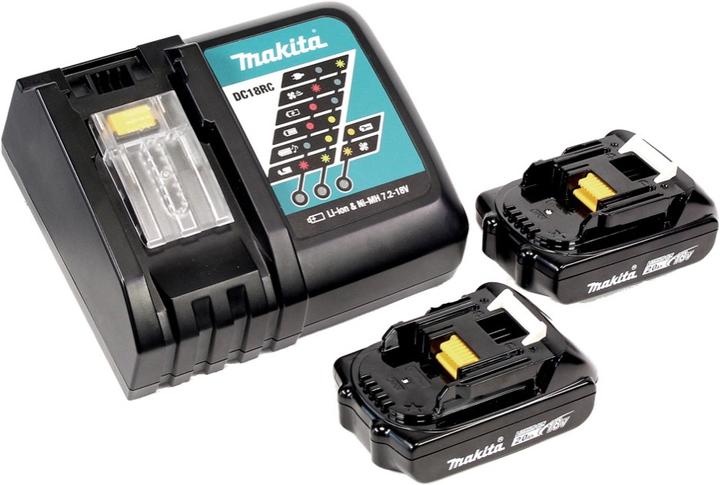 Produktbild Makita DFS 250 RAJ Akku Trockenbauschrauber 18 V Brushless + 2x Akku 2,0 Ah + Ladegerät + Makpac (Akkubetrieb)