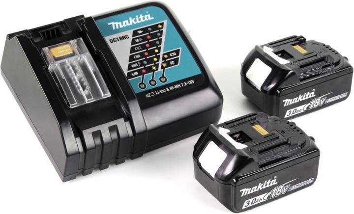Image du produit Makita DTM 51 RFJX2 Outil multifonction à batterie 18 V + 2x batterie 3.0 Ah + chargeur + 39 pcs.