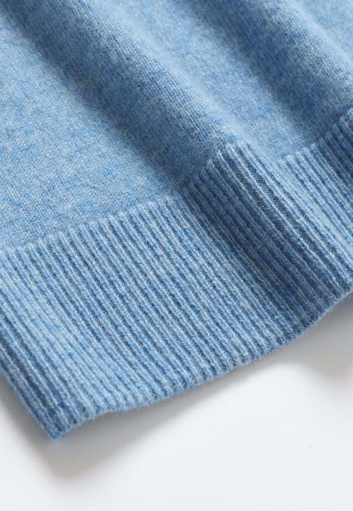 Actual product image Bellemere Pullover Pure Crew Neck Merino-Cashmere Sweater (XL)