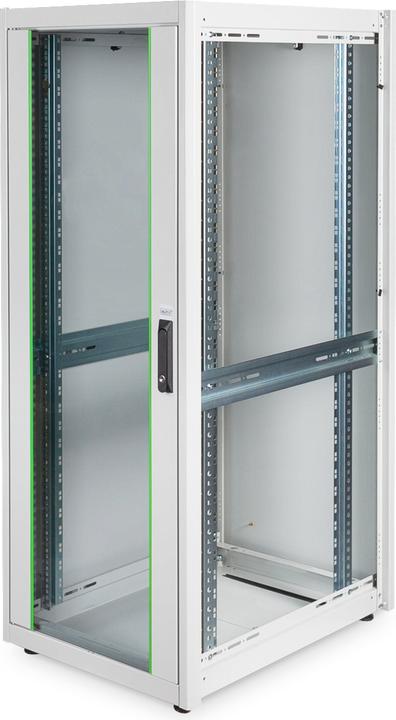 Produktbild Assmann DIGITUS Netzwerkschrank 48,3cm 19Zoll 32HE grau 1560x600x800mm Sicherheitsglas Tuer inkl. 28xMont... (32 HE, 19 Zoll Rack)