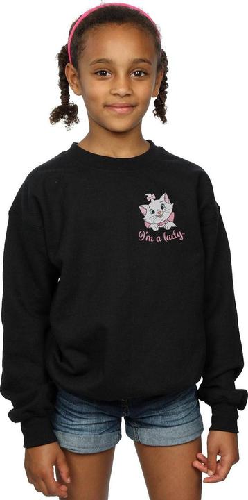 Produktbild Disney Aristocats Marie I'm A Lady Breast Print Sweatshirt Mädchen (128)