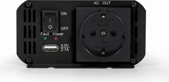 Produktbild Gembird EG-PWC300-01 power adapter/inverter Auto Grey