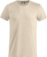 T-Shirt Clique Basic-T 029030, Baumwolle, hellbeige, Grösse XL (XL)