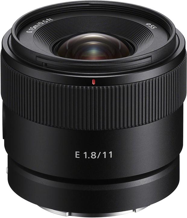 Image du produit Sony E 11mm f/1.8 (Sony E, APS-C / DX)