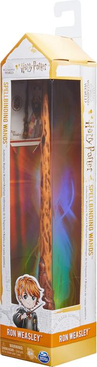 Actual product image Spin Master Wizarding World Harry Potter - Authentic Ron Weasley Plastic Magic Wand with