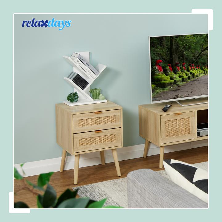 Actual product image Relaxdays Bookshelf (30 x 16 x 40 cm)