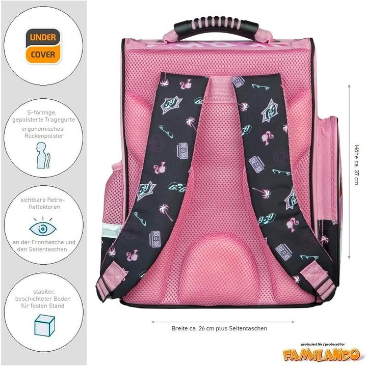 Produktbild Familando Ergonomisches Barbie Schulranzen-Set (15 l)
