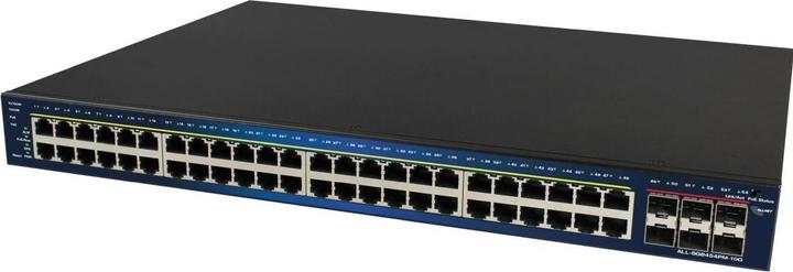 Actual product image Allnet Switch smart managed Layer2 54 Port - 48x 1 GbE - PoE Budget 800W - 48x PoE at - 6x SFP+ - 1 (54 Ports)