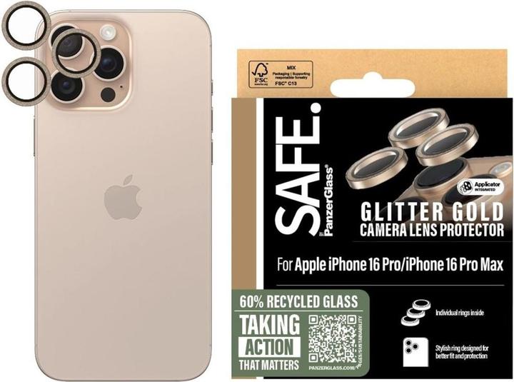 Produktbild PanzerGlass Kameraschutz (1 Stück, Apple iPhone 16 Pro Max, Apple iPhone 16 Pro)