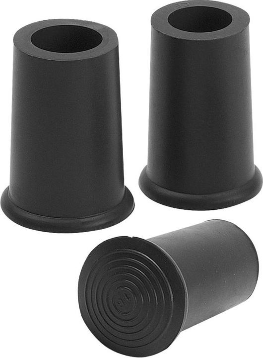 Ossenberg Stockkapsel für Holzstöcke 14mm schwarz