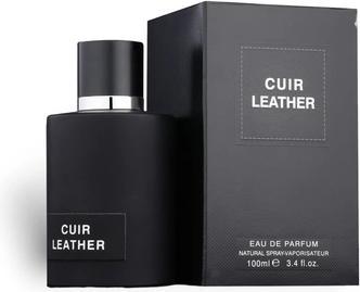 Actual product image Ameer Al Oud Fragrance World Cuir Leather Eau De Parfum 100ml (Eau de parfum, 100 ml)