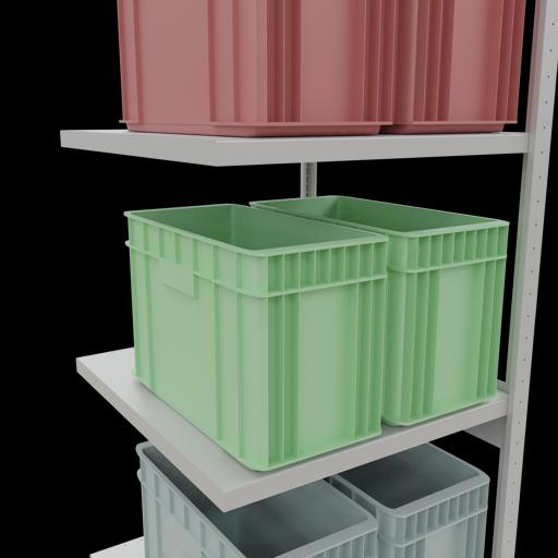 Image du produit Schulte Lagertechnik Système enfichable Élément suivant MULTIplus250 avec traverse de longueur