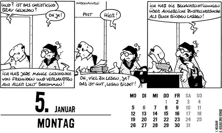 Produktbild 365 GUTE ©TOM-TAGE! 2026: Tageskalender (Deutsch)