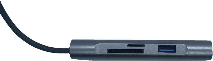 Actual product image Nordic Accessories 7 in 1 USB-C Hub Docking USB 3.2 Gen 2 (3.1 Gen 2) Type-A (USB-A)