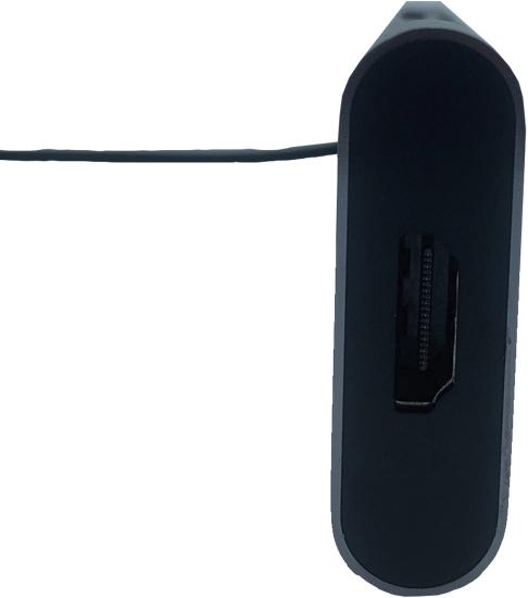 Actual product image Nordic Accessories 7 in 1 USB-C Hub Docking USB 3.2 Gen 2 (3.1 Gen 2) Type-A (USB-A)