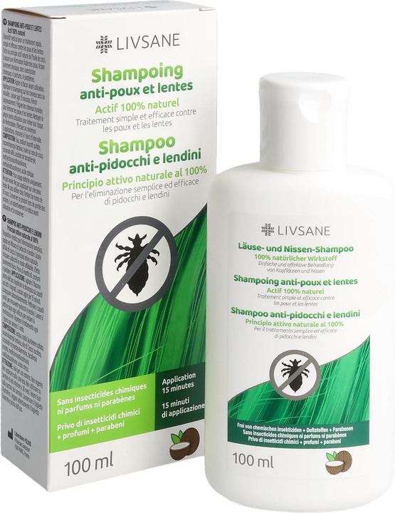 Immagine prodotto Livsane Shampoo per pidocchi e lendini (100 ml, Shampoo per pidocchi)