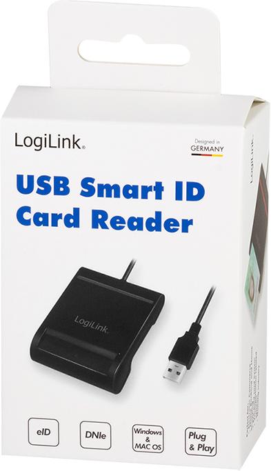 Produktbild LogiLink SmartCard-Leser (USB 2.0)